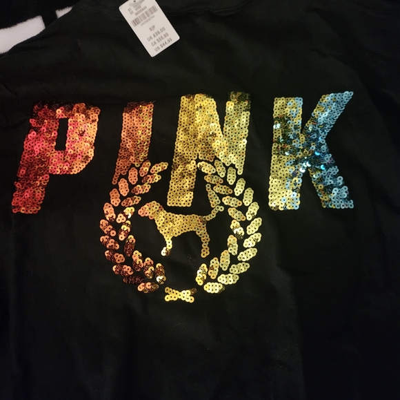 READ Victorias Secret PINK rainbow bling outfit XS/S - Picture 6 of 8